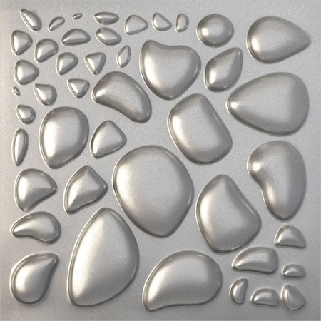 Ekena Millwork 19 5/8in. W x 19 5/8in. H Shale EnduraWall Decorative 3D Wall Panel Covers 2.67 Sq. Ft. WP20X20SLCST